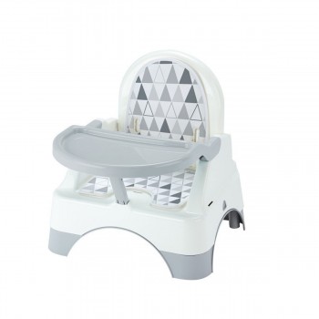 EDGAR BOOSTER SEAT WITH STEΡ GREY